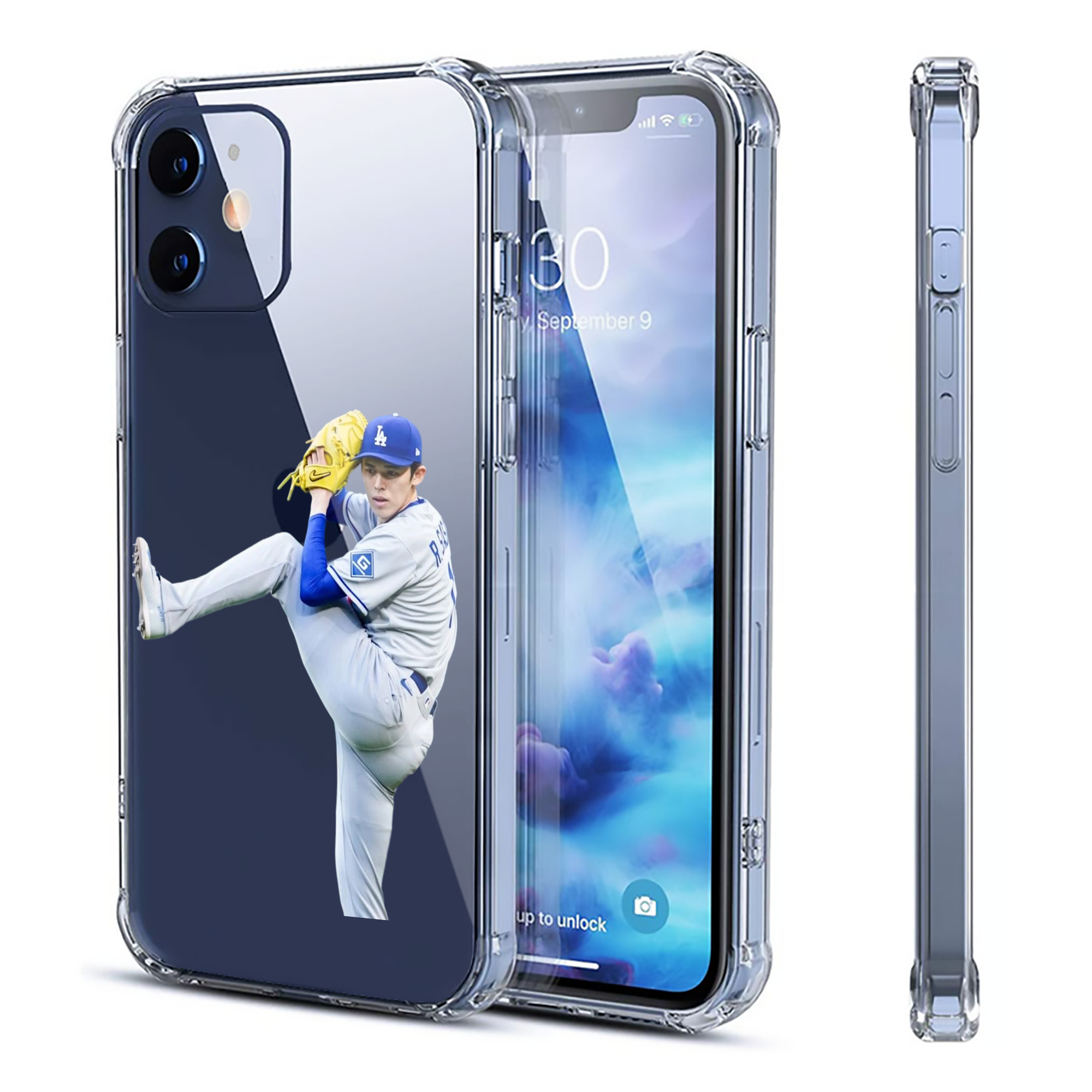  Clear IPhone 12 Case – Soft TPU With UV Print – Enhanced Drop Protection, Precise Fit, Anti-Fingerprint, Customizable Design, Scratch-Resistant, Yellow-Resistant